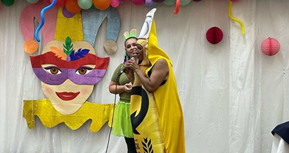 Concurso de fantasias de Carnaval na Casa do Idoso Centro
