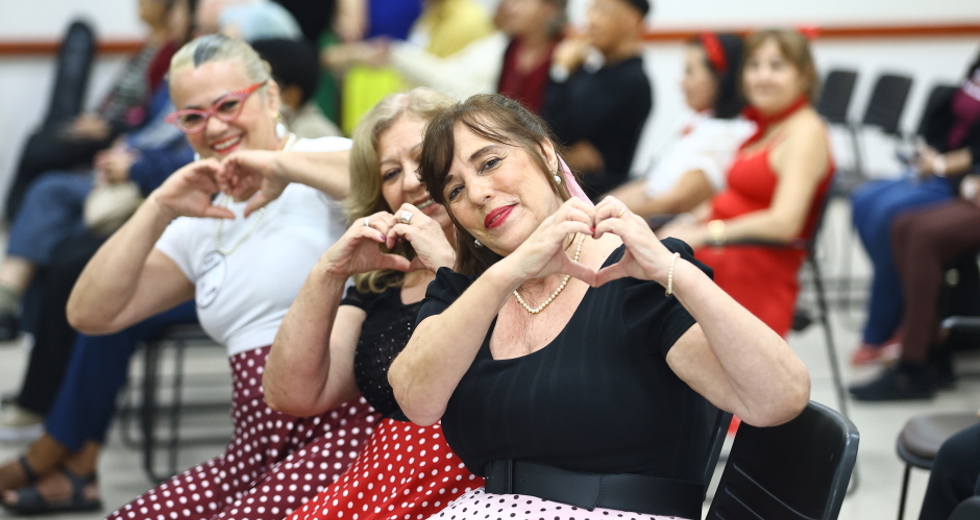 The Vovoice na Casa do Idoso Sul. Foto: Claudio Vieira/PMSJC 31-10-2025  