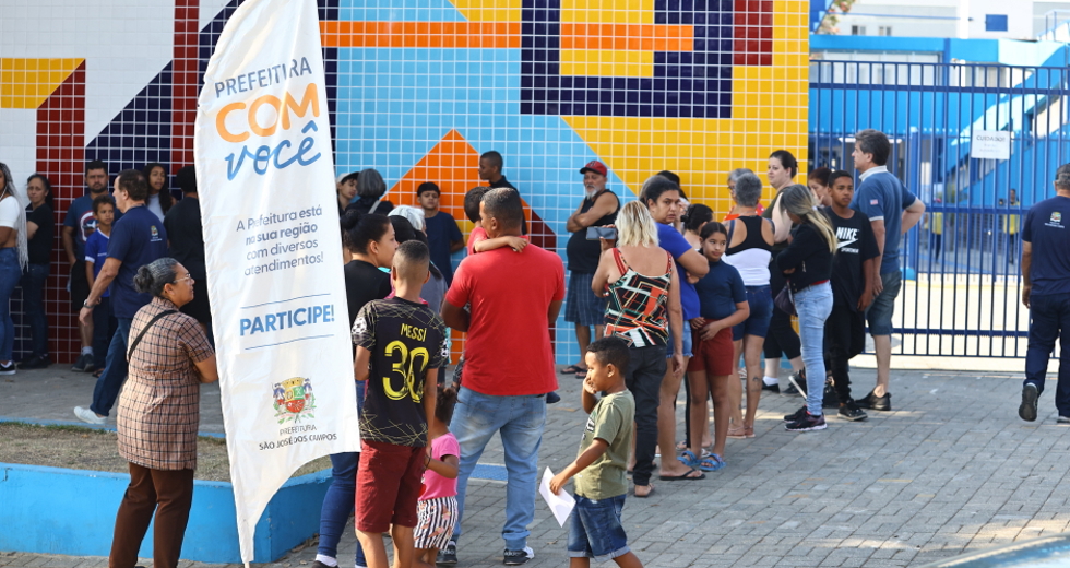 Prefeitura Com Você no Jardim Jussara. Foto: Claudio Vieira/PMSJC 20-09-2025 