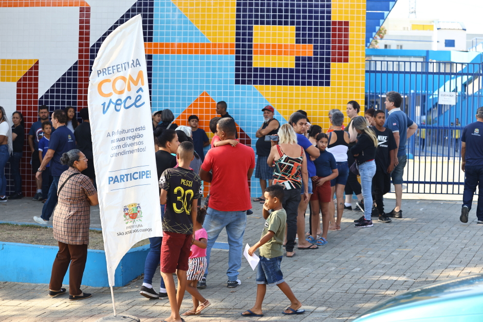 Prefeitura Com Você no Jardim Jussara. Foto: Claudio Vieira/PMSJC 20-09-2025 