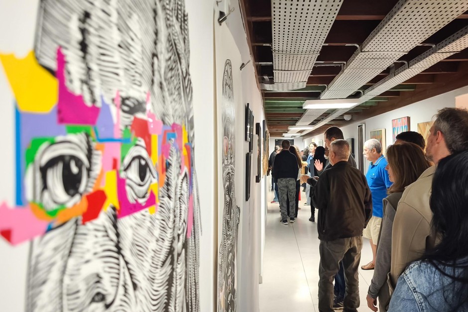 exposição no museu