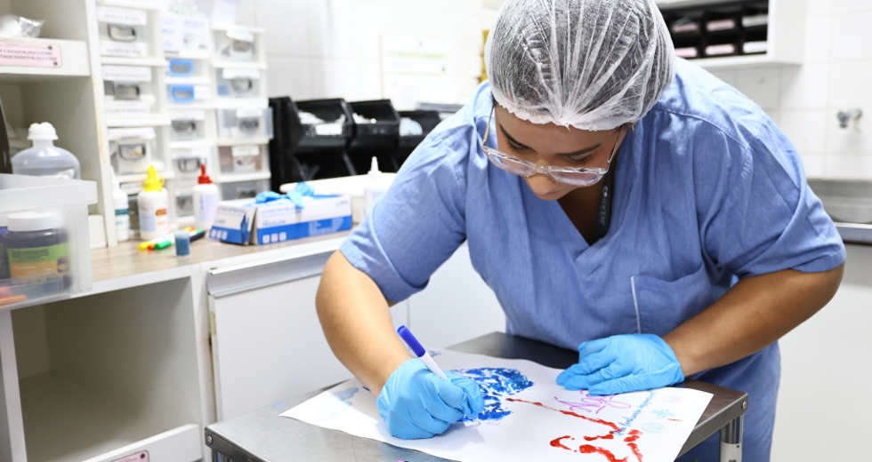 Parto de gestante com gravidez de risco no HM