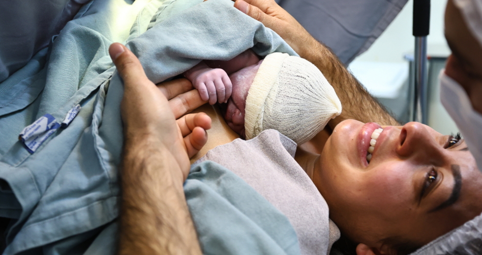 Parto de gestante com gravidez de risco no HM