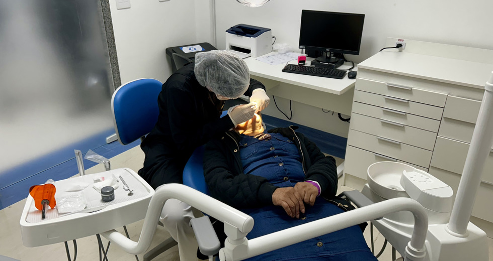 Atendimento odontológico emergencial no Hospital de Clínicas Sul