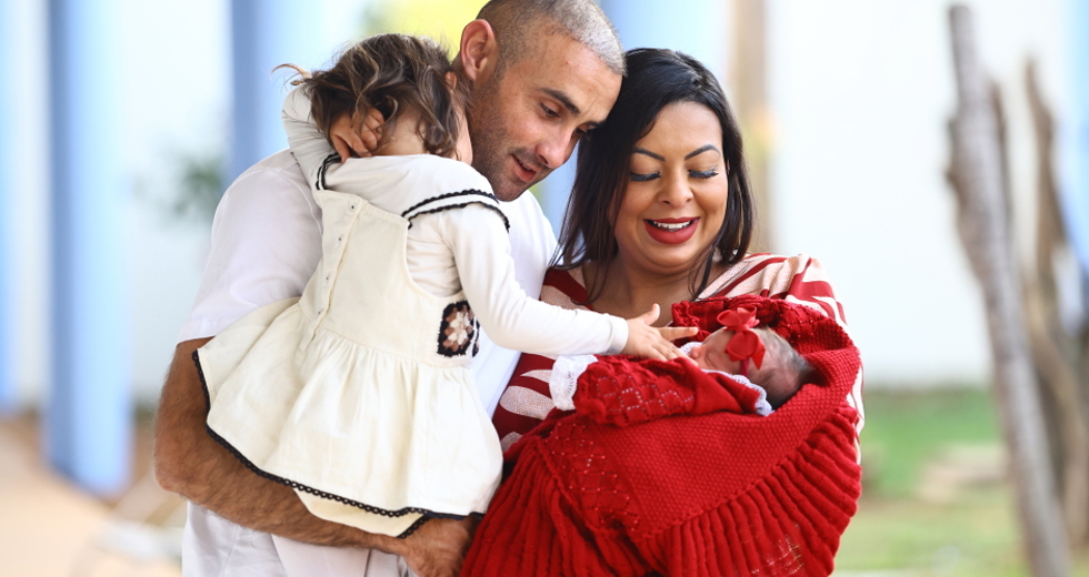 Parto no Hospital Municipal - Gestante Karen. Foto: Claudio Vieira/PMSJC 15-07-2025