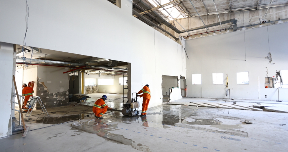 Obras do Novo AME. Foto: Claudio Vieira/PMSJC 18-09-2025