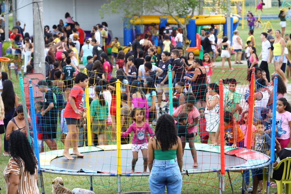 Foto: Claudio Vieira/PMSJC Conexão Juventude no Poliesportivo do Campo dos Alemães. Foto: Claudio Vieira/PMSJC 16-03-2025