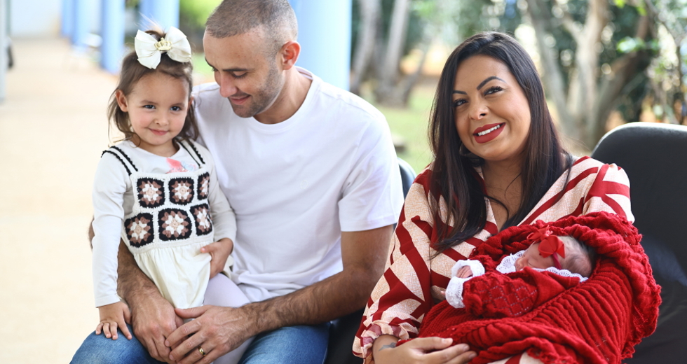 Parto no Hospital Municipal - Gestante Karen. Foto: Claudio Vieira/PMSJC 15-07-2025