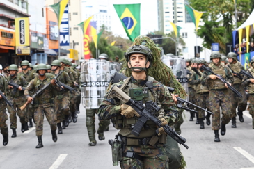 7 de Setembro Dia da Independência - Desfile cívico-militar na Rua 15 de Novembro. Foto: Claudio Vieira/PMSJC 07-09-2025 
