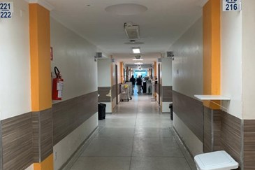 Clínica 2 do Hospital Municipal - Antes das reformas
