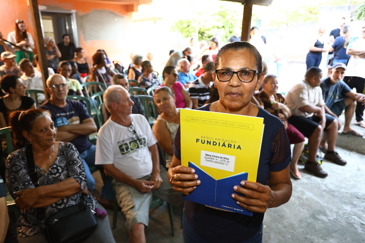 Entrega de títulos de regularização fundiária no Majestic e Capão Grosso. Foto: Claudio Vieira/PMSJC 05-09-2025  