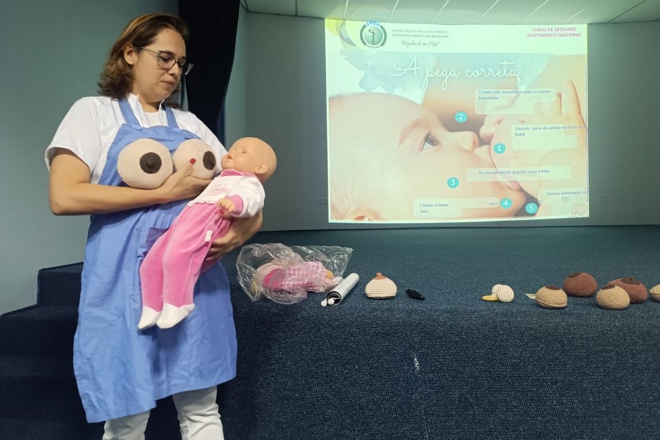 Curso de gestantes do HM