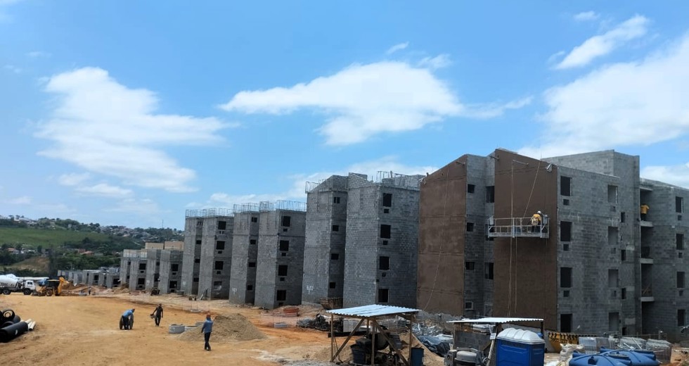 Obras do Parque Nova Esperança habitação