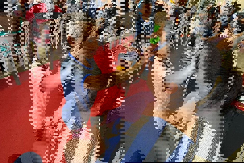 Crianças desenvolveram atividades junto com as mães e responsáveis