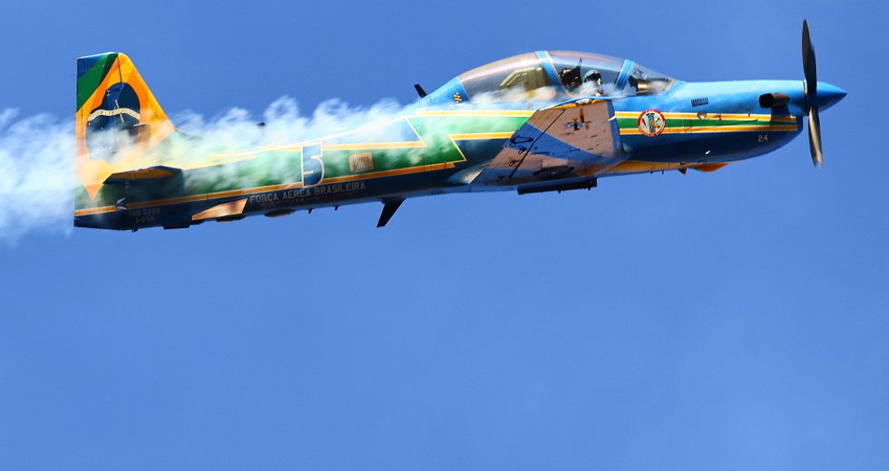 São José 258 Anos - Apresentação da Esquadrilha da Fumaça. Foto: Claudio Vieira/PMSJC 27-07-2025