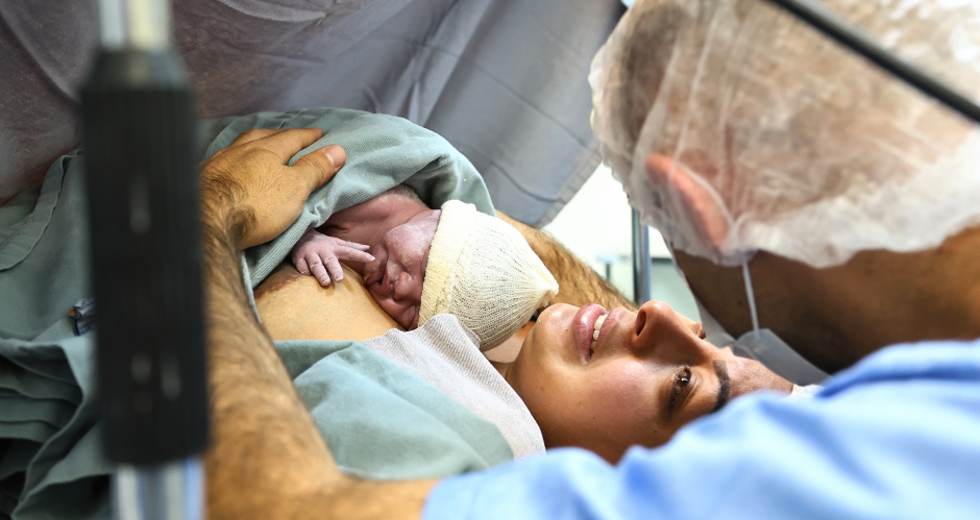 Parto de gestante com gravidez de risco no HM