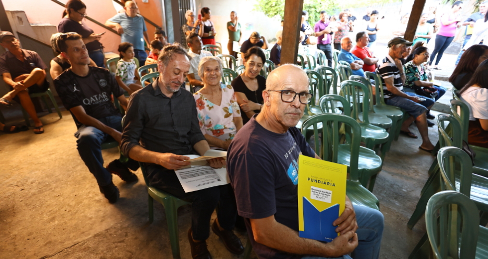 Entrega de títulos de regularização fundiária no Majestic e Capão Grosso. Foto: Claudio Vieira/PMSJC 05-09-2025  