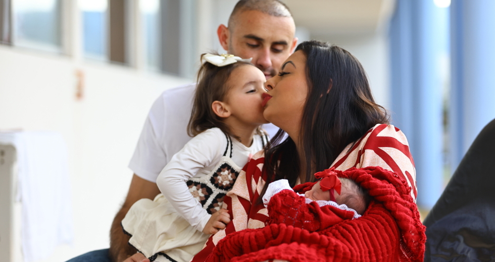 Parto no Hospital Municipal - Gestante Karen. Foto: Claudio Vieira/PMSJC 15-07-2025
