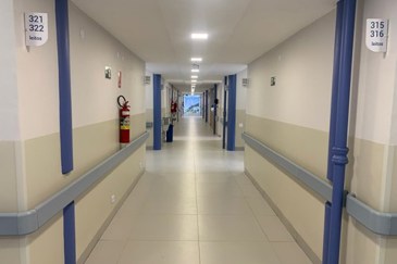 Clínica 3 do Hospital Municipal - Antes e depois das reformas
