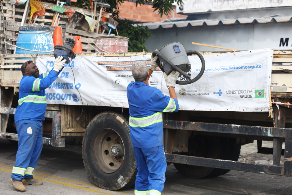 Operação Casa Limpa no bairro Jardim Morumbi. Foto: Claudio Vieira/PMSJC 12-04-2025 