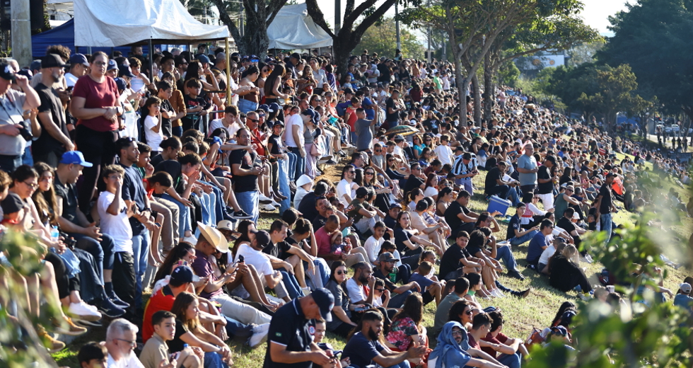 São José 258 Anos - Apresentação da Esquadrilha da Fumaça. Foto: Claudio Vieira/PMSJC 27-07-2025