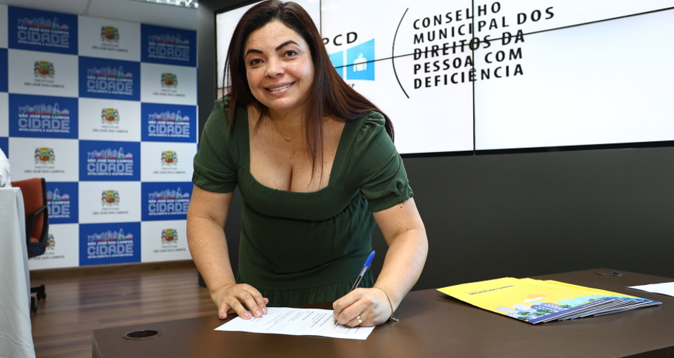 Posse dos Membros do Conselho Municipal da Pessoa com Deficiência - CMDPCD. Foto: Claudio Vieira/PMSJC 05-11-2025