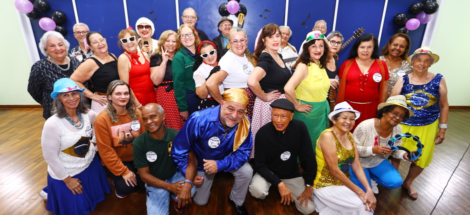 The Vovoice na Casa do Idoso Sul. Foto: Claudio Vieira/PMSJC 31-10-2025  