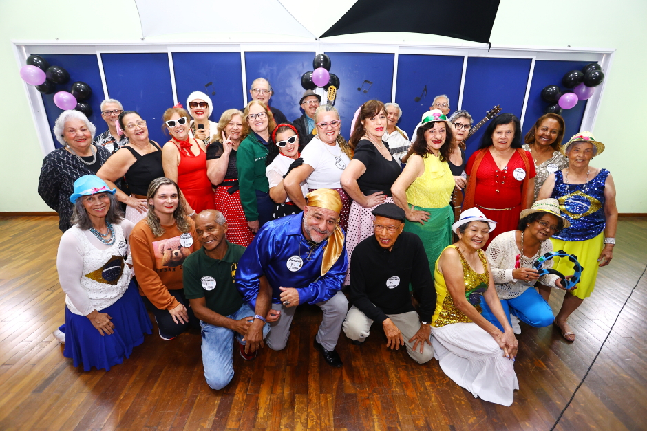 The Vovoice na Casa do Idoso Sul. Foto: Claudio Vieira/PMSJC 31-10-2025  