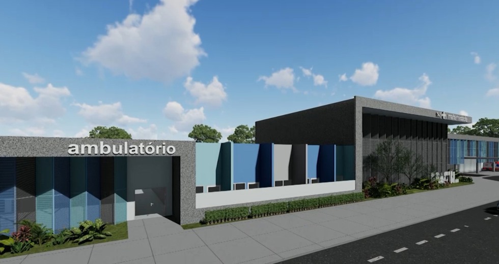 Nova maternidade - Ilustrações em 3D