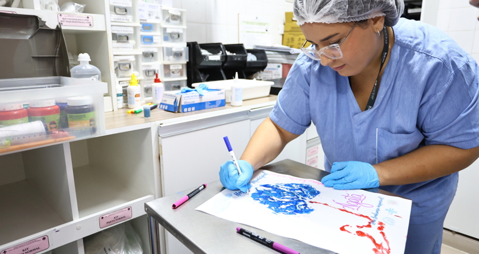 Parto de gestante com gravidez de risco no HM