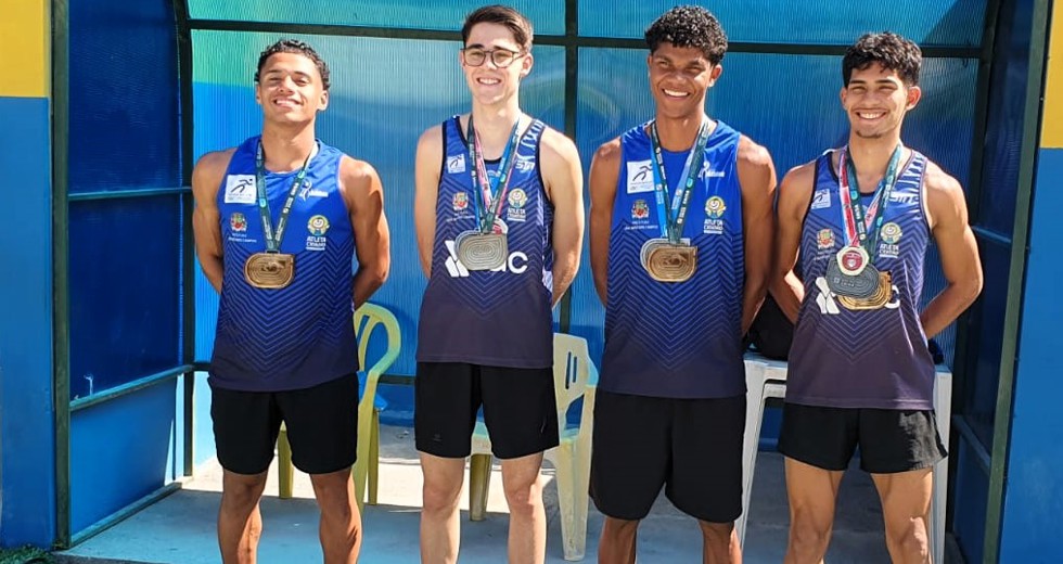 Equipe de atletismo do Atleta Cidadão