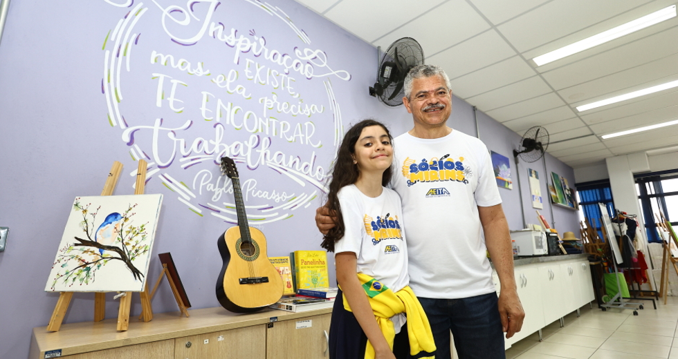 Projeto Sócios-Mirins visita o MIC. Foto: Claudio Vieira/PMSJC 05-11-2025 