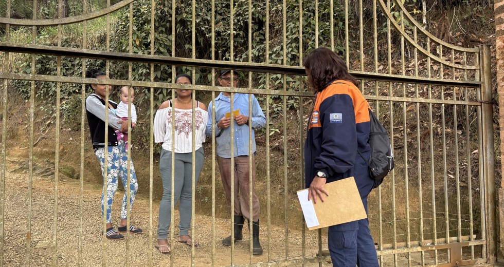 Ação conjunta da Defesa Civil e Patrulha Rural