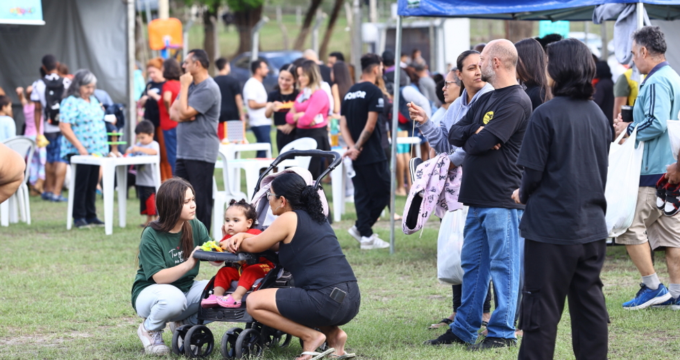 10ª Edição Conexão Juventude no bairro Jardim Limoeiro. Foto: Claudio Vieira/PMSJC 19-10-2025 