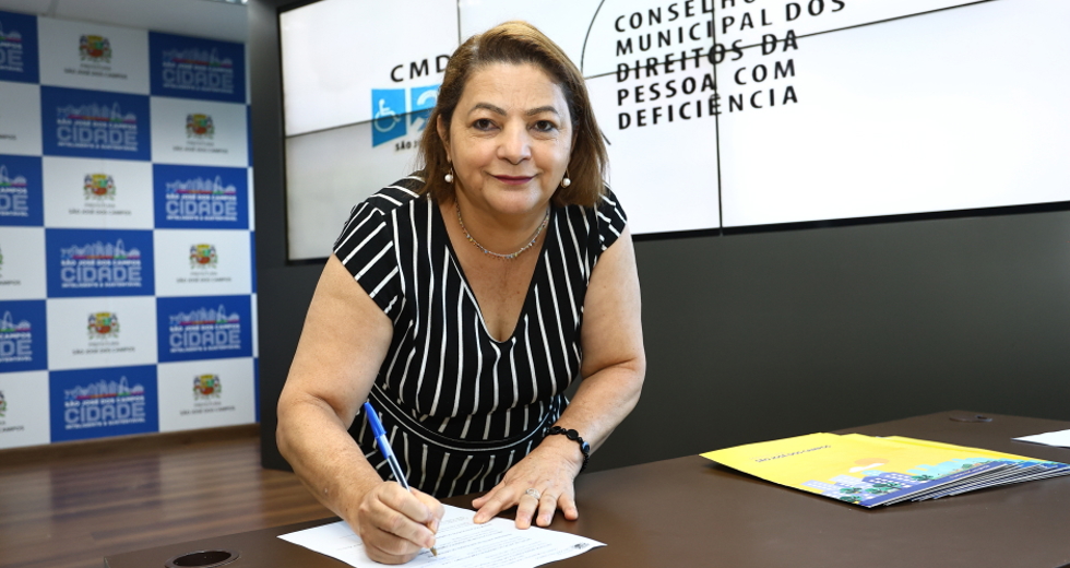 Posse dos Membros do Conselho Municipal da Pessoa com Deficiência - CMDPCD. Foto: Claudio Vieira/PMSJC 05-11-2025