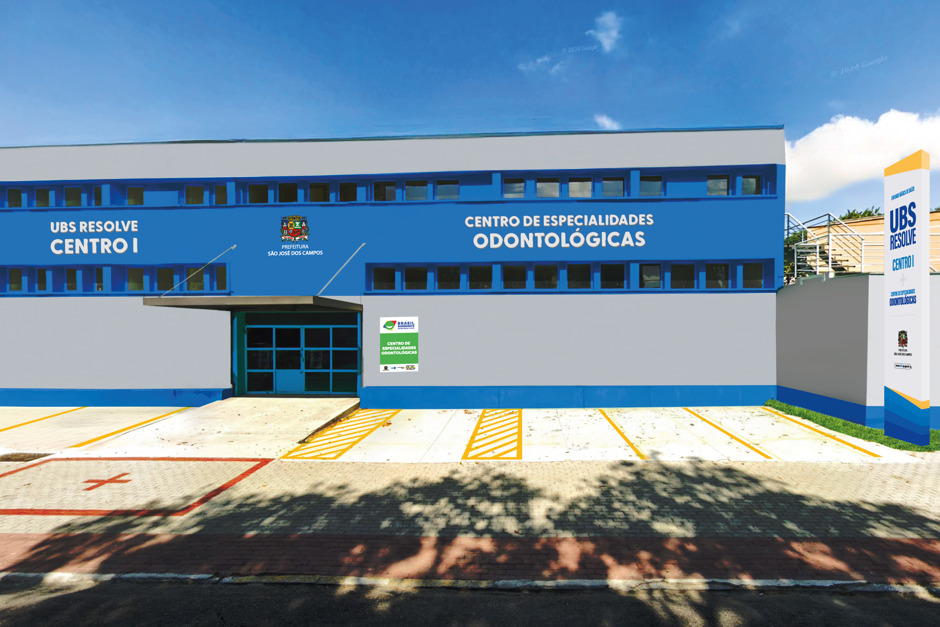 Nova UBS Centro I + CEO - Centro de Especialidades Odontológicas (ilustração da fachada)