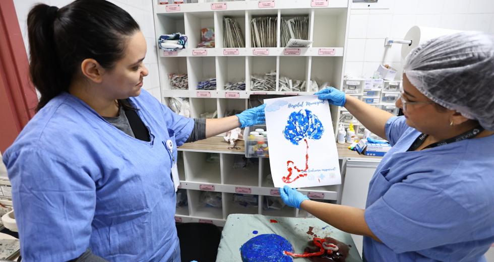 Parto de gestante com gravidez de risco no HM