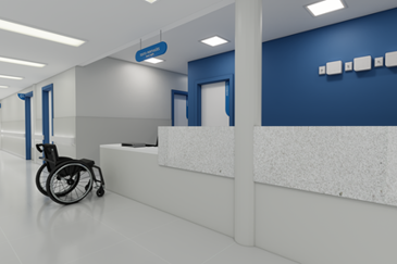 Clínica 2 do Hospital Municipal - Antes das reformas
