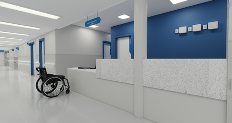 Clínica 2 do Hospital Municipal - Antes das reformas
