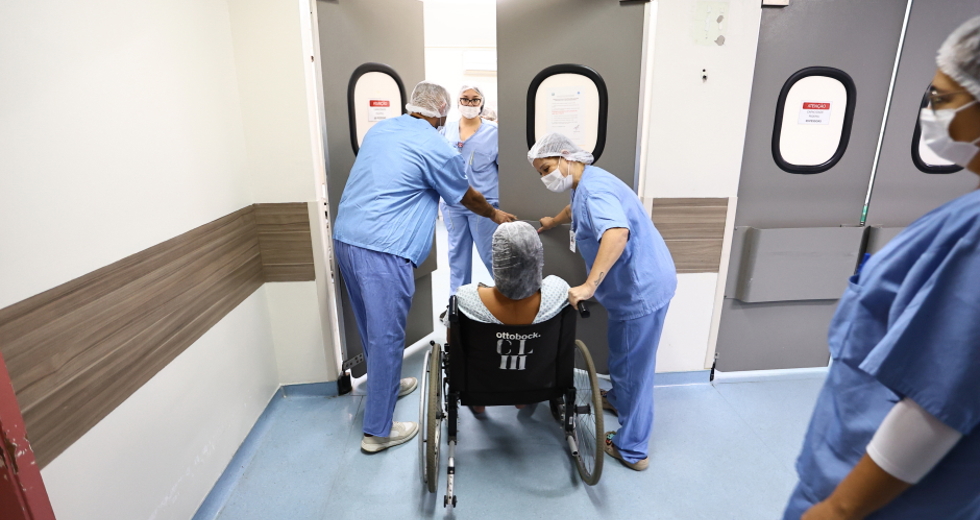 Parto de gestante com gravidez de risco no HM