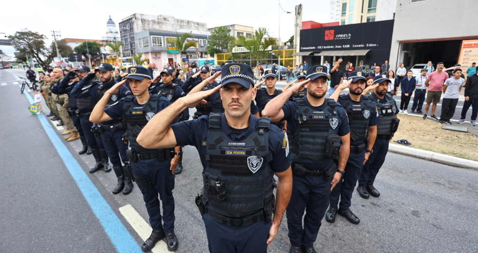 7 de Setembro Dia da Independência - Desfile cívico-militar na Rua 15 de Novembro. Foto: Claudio Vieira/PMSJC 07-09-2025