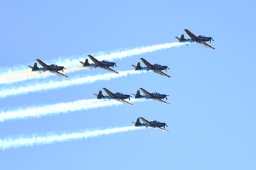 São José 258 Anos - Apresentação da Esquadrilha da Fumaça. Foto: Claudio Vieira/PMSJC 27-07-2025