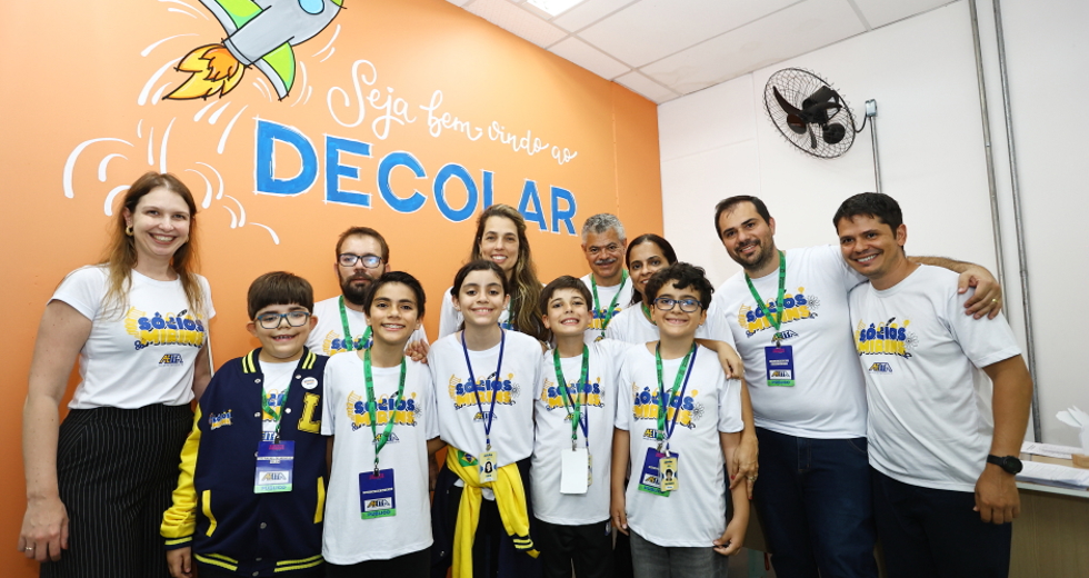 Projeto Sócios-Mirins visita o MIC. Foto: Claudio Vieira/PMSJC 05-11-2025 