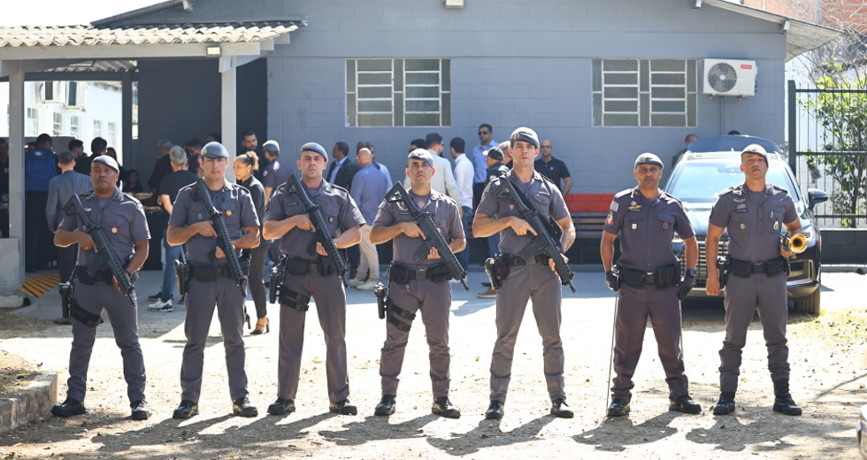 São José 258 Anos - Entrega da Base da PM no Centro. Foto: Claudio Vieira/PMSJC 27-07-2025