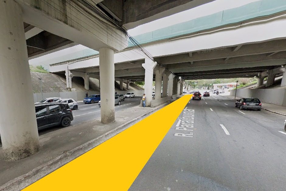 Foto: Divulgação Interdição Av Nelson D'Ávila