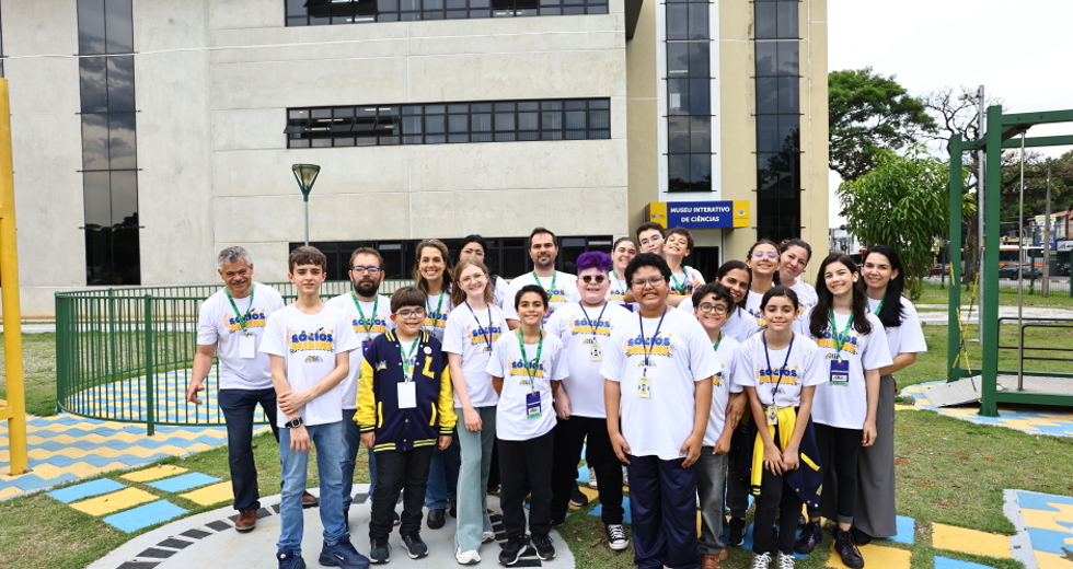 Projeto Sócios-Mirins visita o MIC. Foto: Claudio Vieira/PMSJC 05-11-2025 