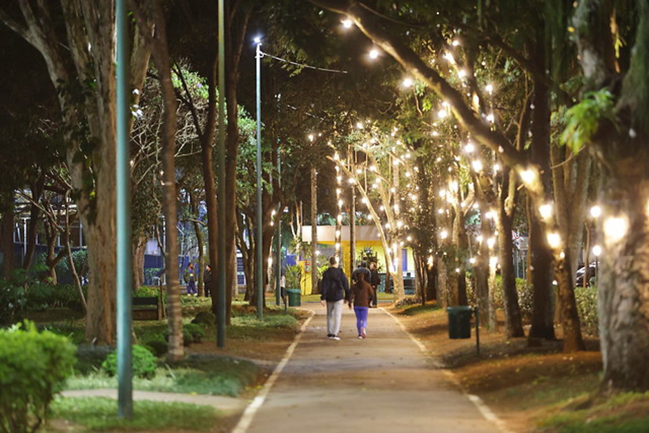 Foto: Claudio Vieira/PMSJC Iluminação ornamental 2