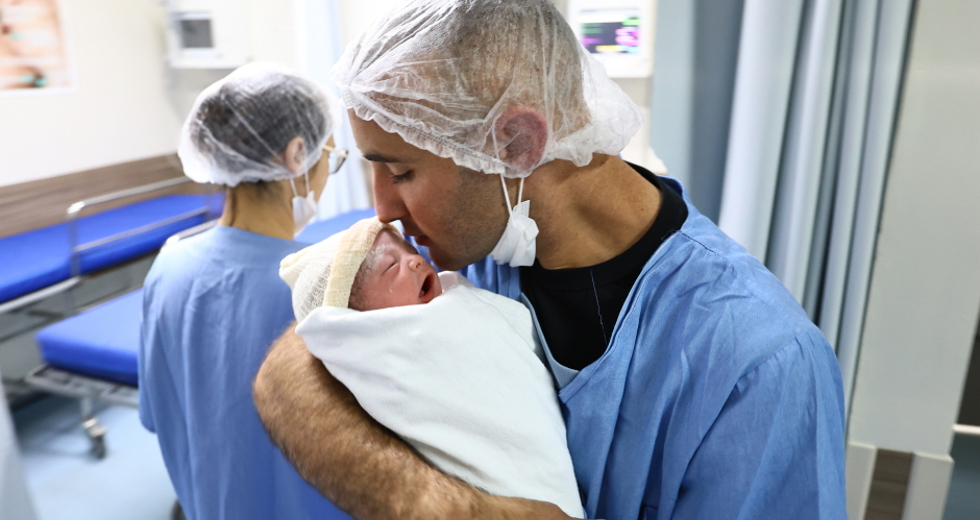 Parto de gestante com gravidez de risco no HM