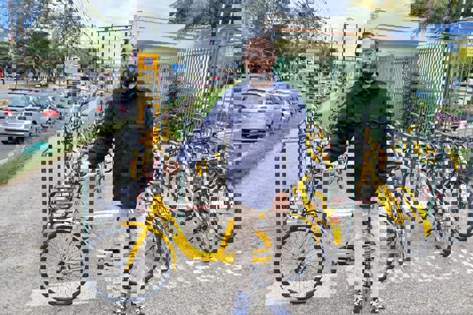 Bicicletas compartilhas - Depoimento Douglas da Silva