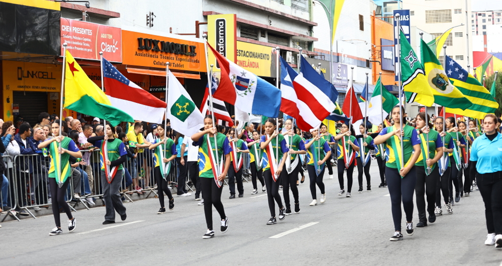 7 de Setembro Dia da Independência - Desfile cívico-militar na Rua 15 de Novembro. Foto: Claudio Vieira/PMSJC 07-09-2025